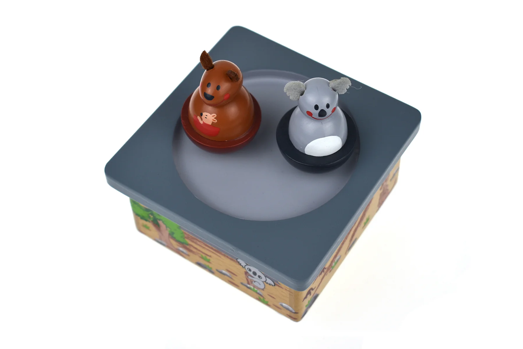 Koala Dream Koala and Kangaroo Dancing to Waltzing Matilda Song Musical Box 4 https://nicetribe.com.au/shop/musical-toys/koala-dream-koala-kangaroo-music-box/ MI128 3