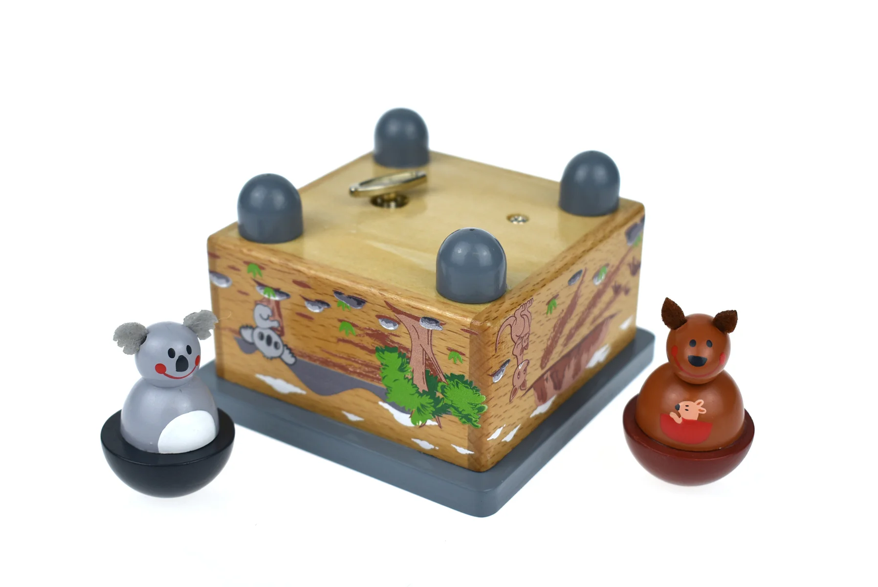 Koala Dream Koala and Kangaroo Dancing to Waltzing Matilda Song Musical Box 6 https://nicetribe.com.au/shop/musical-toys/koala-dream-koala-kangaroo-music-box/ MI128 5