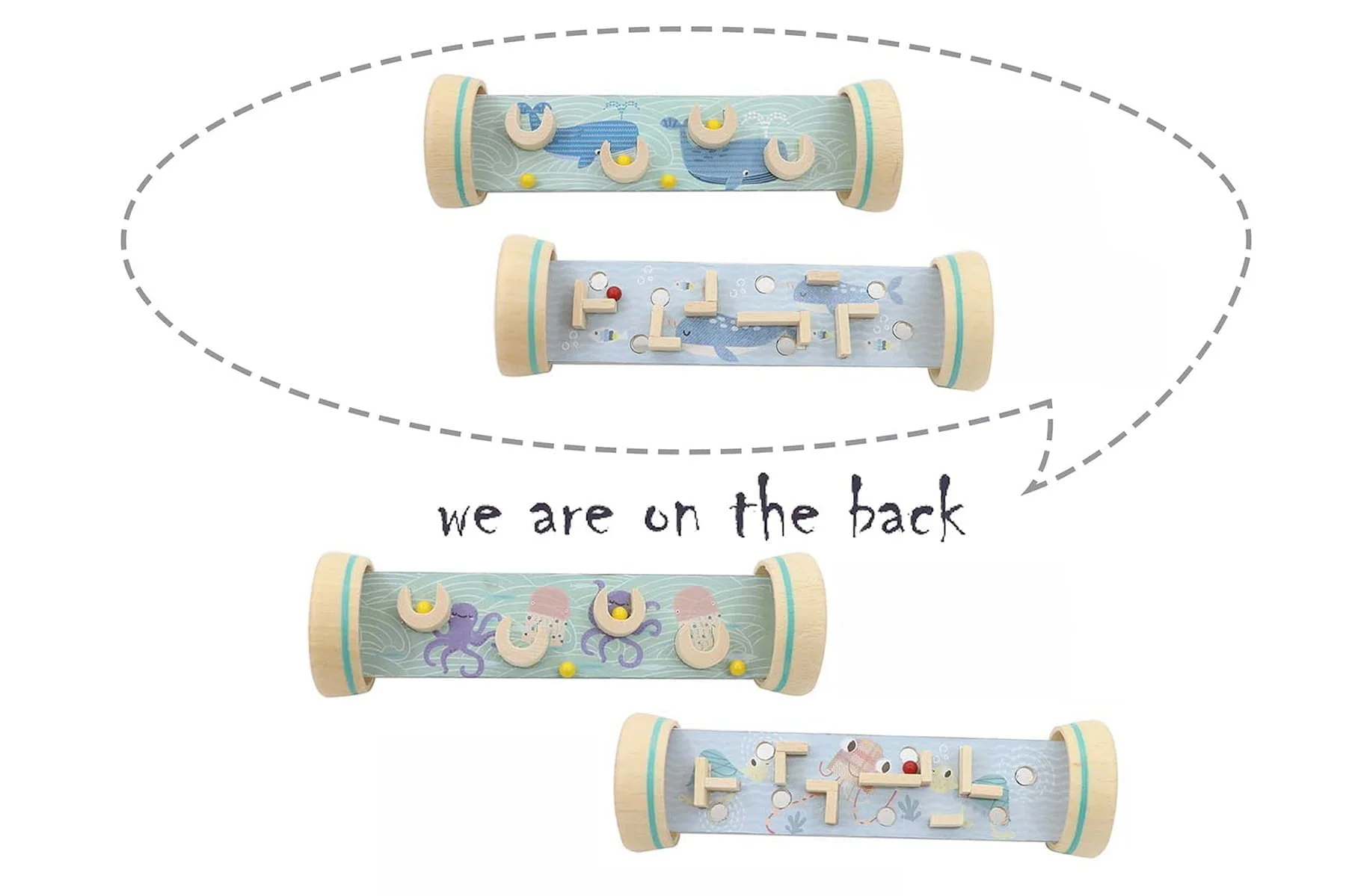 Kaper Kidz Ocean Labyrinth In Tube Double Sided D4