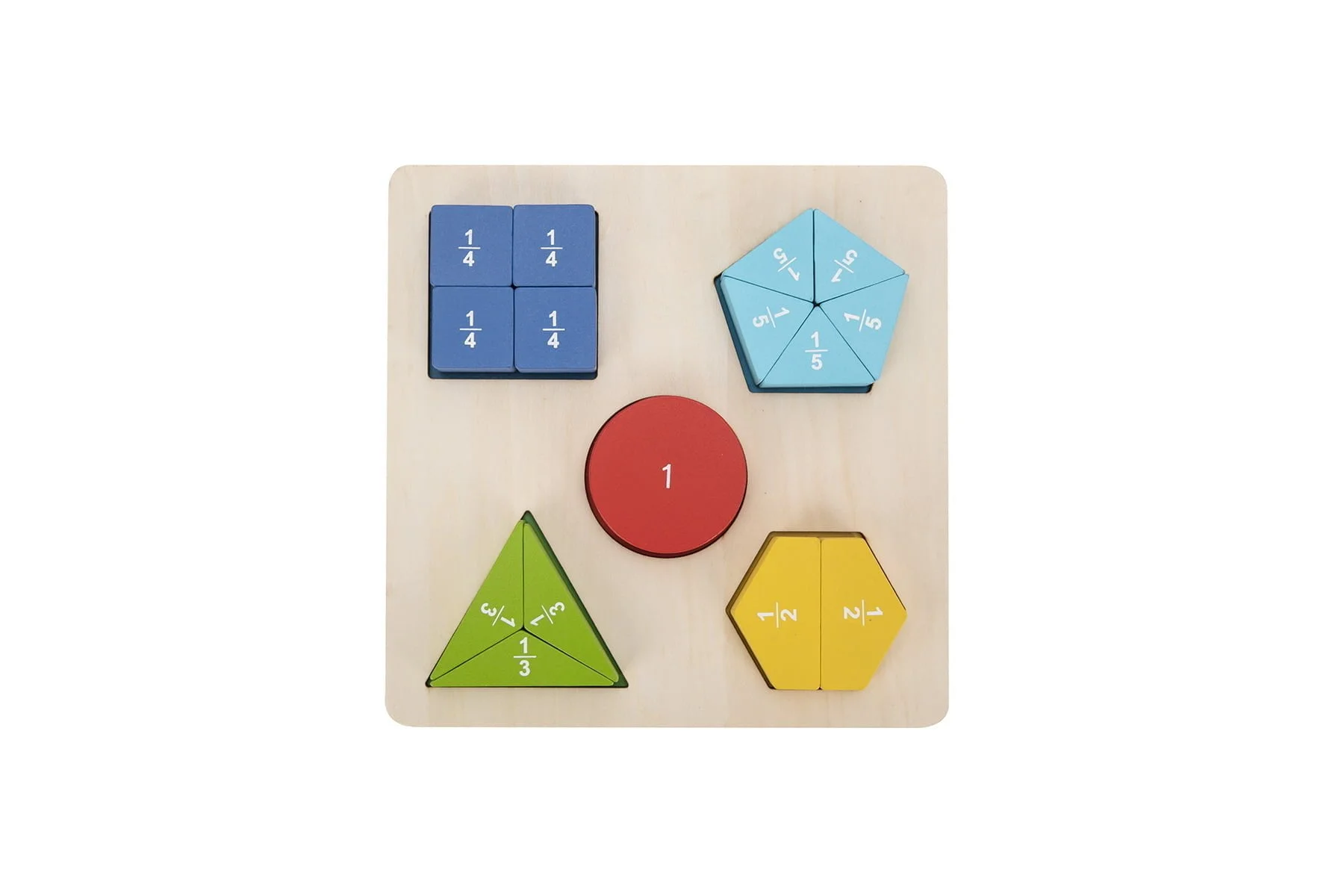 On Sale 27 https://nicetribe.com.au/sale-items/ Tooky Toy Learning Mathematics Fraction Shapes Puzzle Game