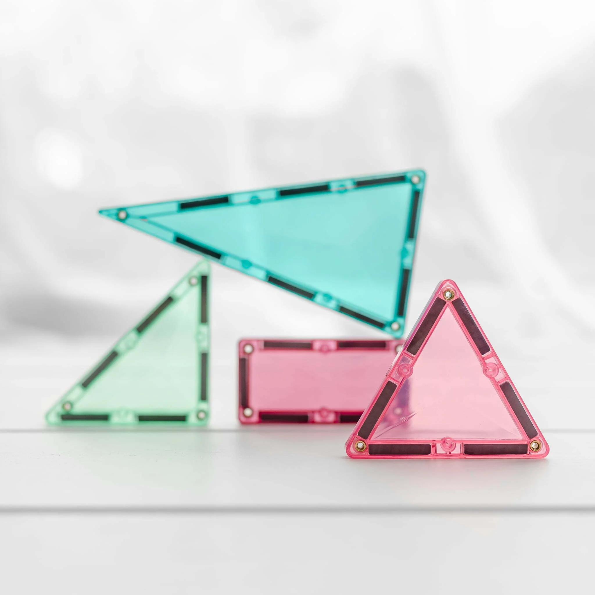 Connetix 202 Piece Pastel Mega Pack Magnetic Tiles - Image 3