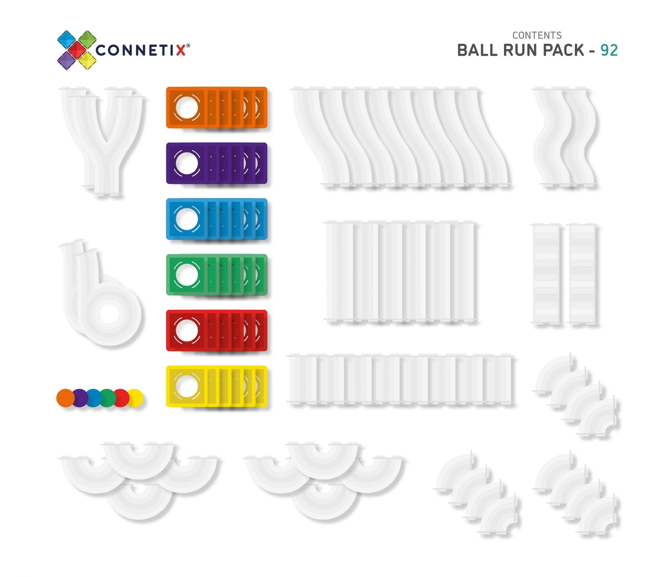Connetix 92 Piece Ball Run Pack Magnetic Tiles 13 https://nicetribe.com.au/shop/educational-toys/connetix-92-piece-ball-run-pack-magnetic-tiles/ Connetix 92 Piece Ball Run Pack Magnetic Tiles - Image 13