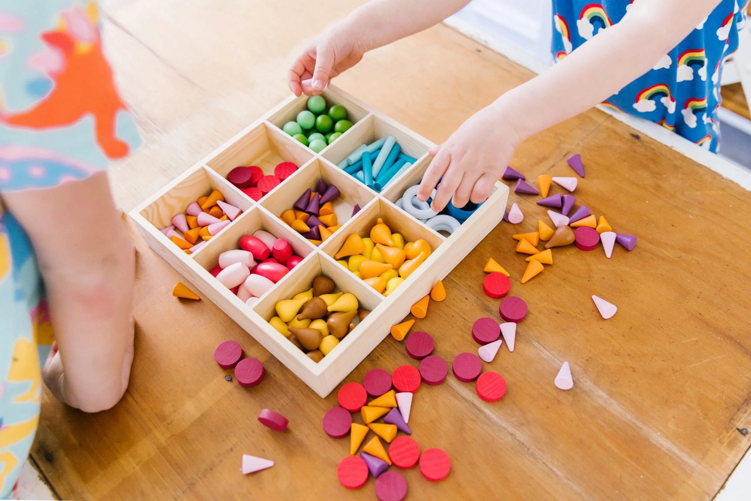 Sensory Play for Focus: Choosing the Right Tools for Autism & ADHD 4 https://nicetribe.com.au/sensory-play-for-focus-autism-adhd-tools/ Sorting and stacking educational toys