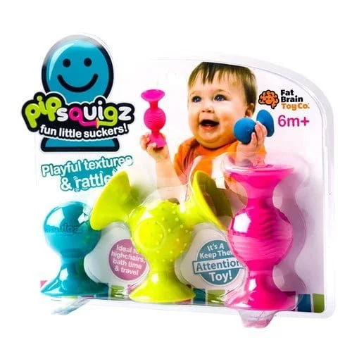 Fat Brain Toys PipSquigz Ultimate Suckers With Suctions