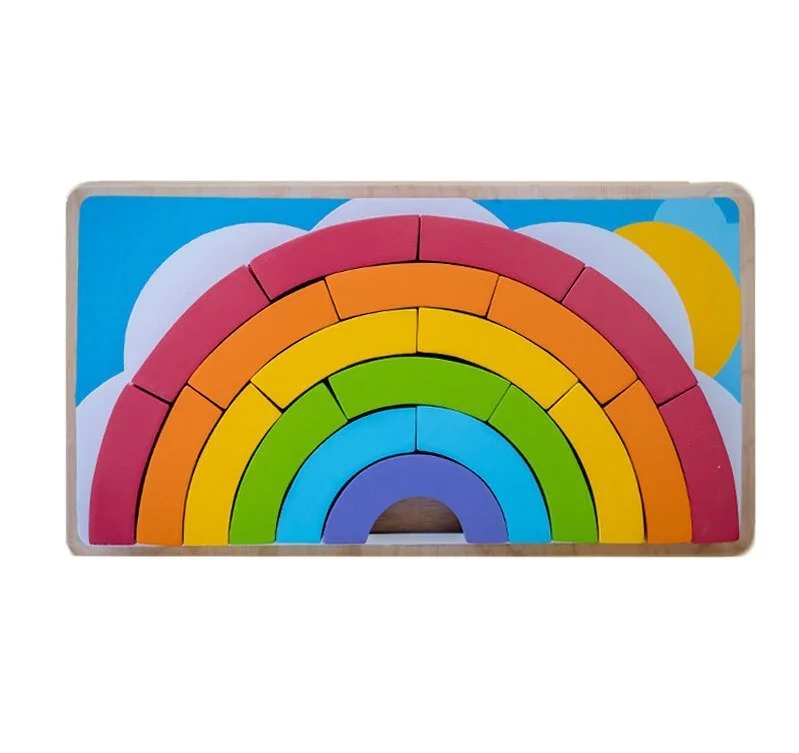 Kiddie Connect Rainbow Jigsaw Puzzle