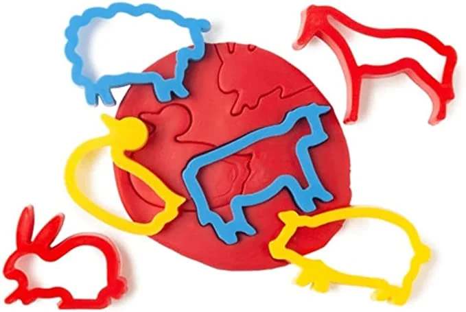 Dough Farm Animal Cutters Set of 6