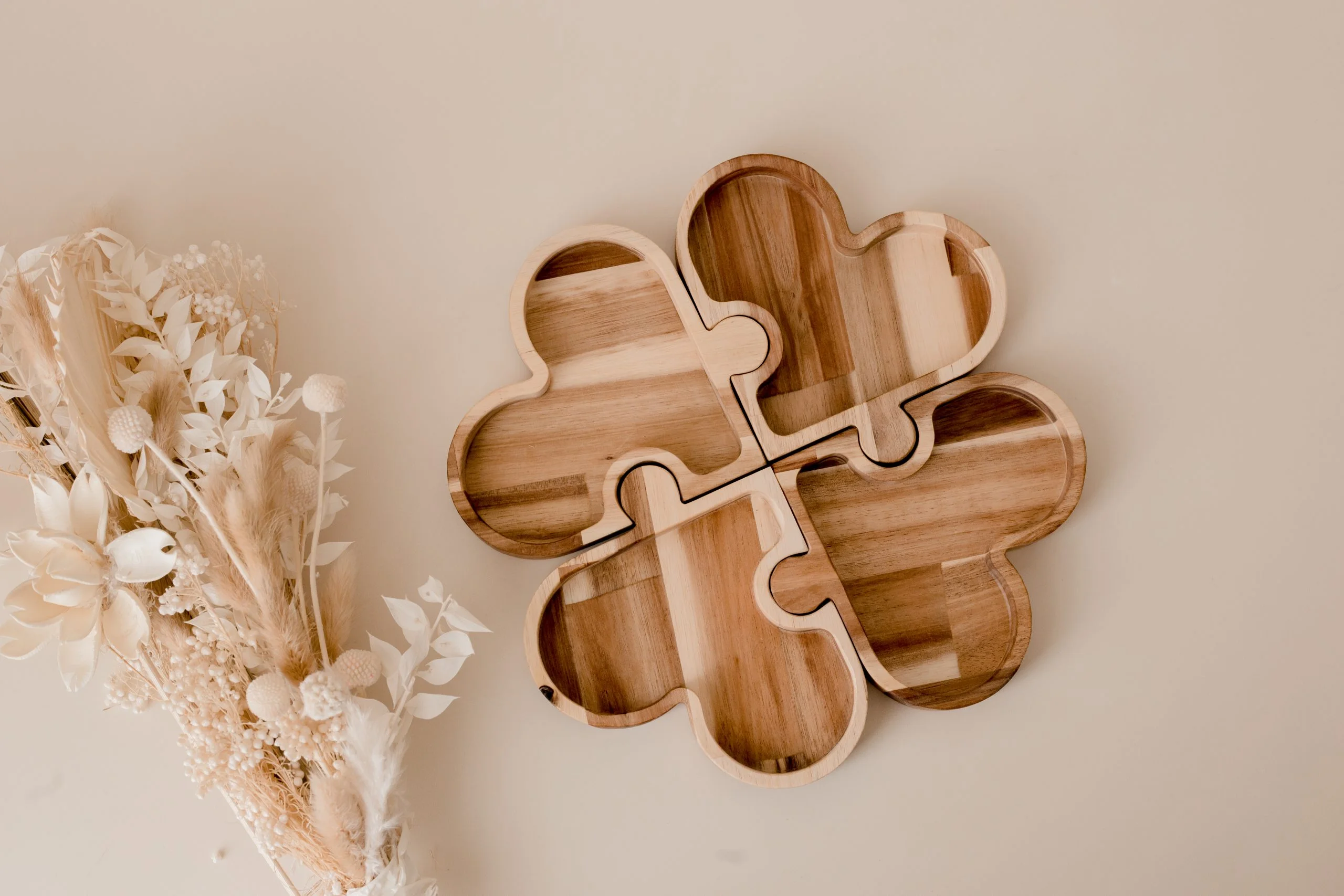 Qtoys Four Leaf Clover Trays