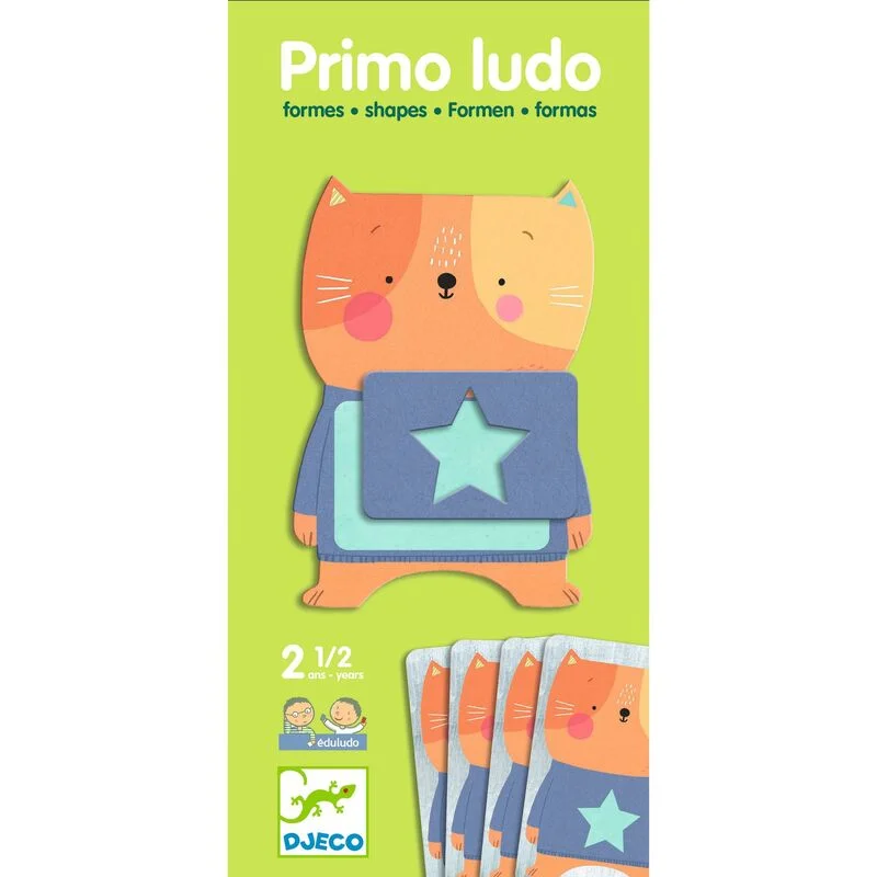 Djeco Eduludo Primo Ludo Shapes Game