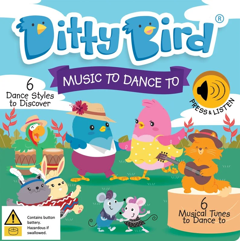 Ditty Bird - Music To Dance To Songs Board Book
