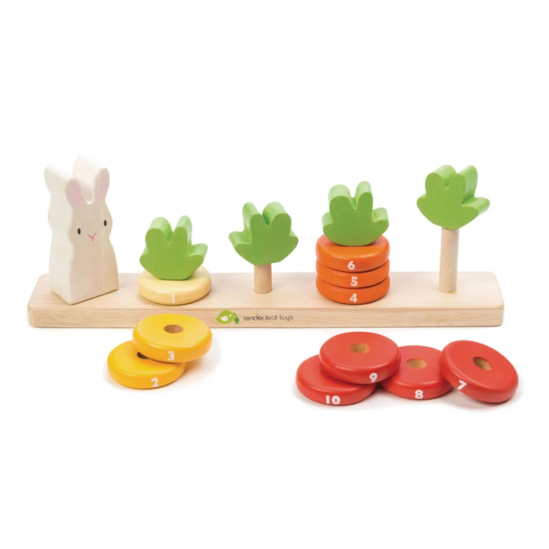 Tender Leaf Toys Numbers Counting Carrots
