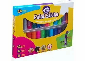 Little Brian Paint Sticks Assorted 24pk