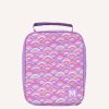 Montii Co Large Insulated Lunch Bag Rainbow Roller with Ice Pack