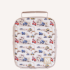 Montii Co Large Insulated Lunch Bag Ripple Construction with Ice Pack