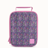 Montii Co Large Insulated Lunch Bag Meadow with Ice Pack