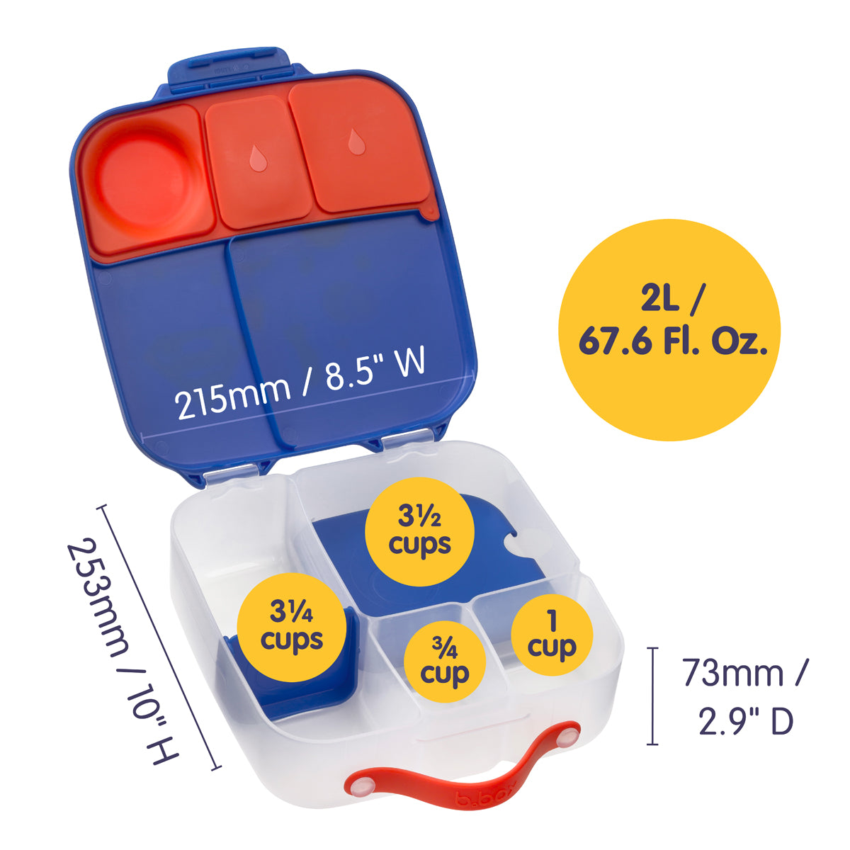 B.box Lunchbox Superman 4 https://nicetribe.com.au/shop/tablewares/b-box-lunchbox-superman/ BB26 3326SupermanDTCDimensions lunchbox 1200.jpg