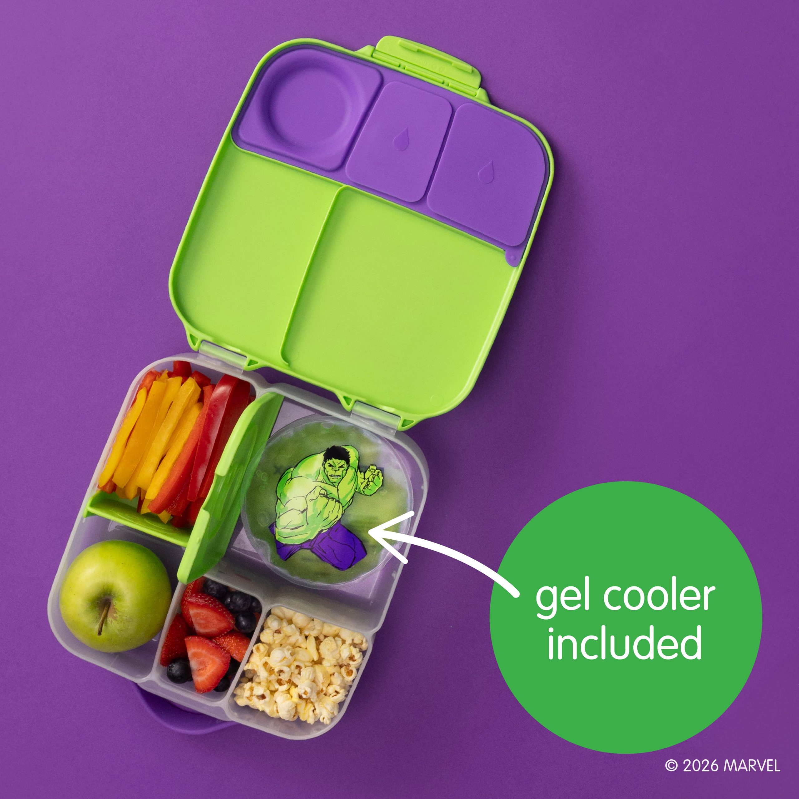 B.box Lunchbox Hulk 6 https://nicetribe.com.au/shop/tablewares/b-box-lunchbox-hulk/ Hulk Amazon Lunchbox 06.jpg