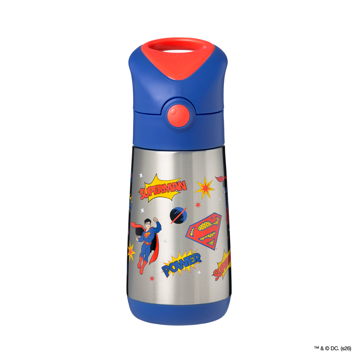 B.box Insulated Drink Bottle 350ml Superman