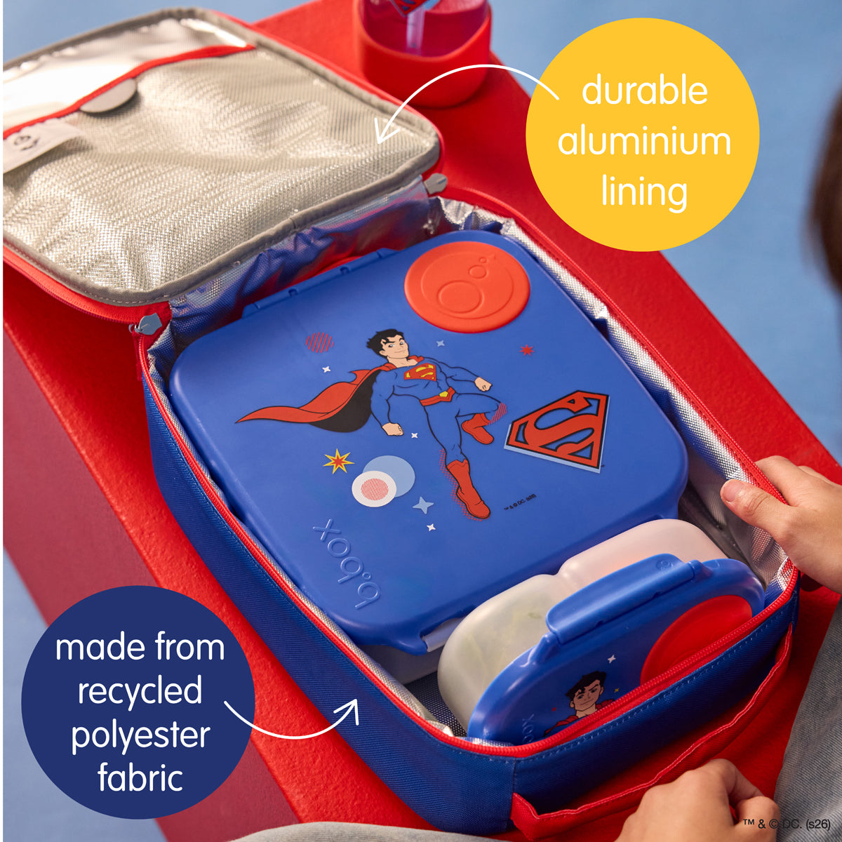 B.box Insulated Lunchbag Superman 4 https://nicetribe.com.au/shop/tablewares/b-box-insulated-lunchbag-superman/ Superman Ecomm Set3 03 1200.jpg