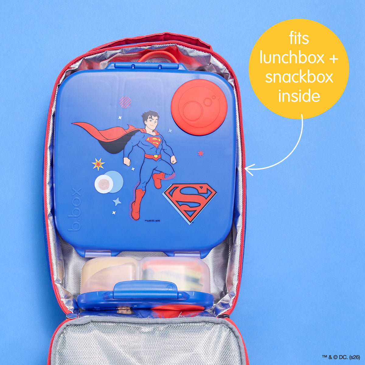 B.box Insulated Lunchbag Superman 7 https://nicetribe.com.au/shop/tablewares/b-box-insulated-lunchbag-superman/ Superman Ecomm Set3 12 1200.jpg
