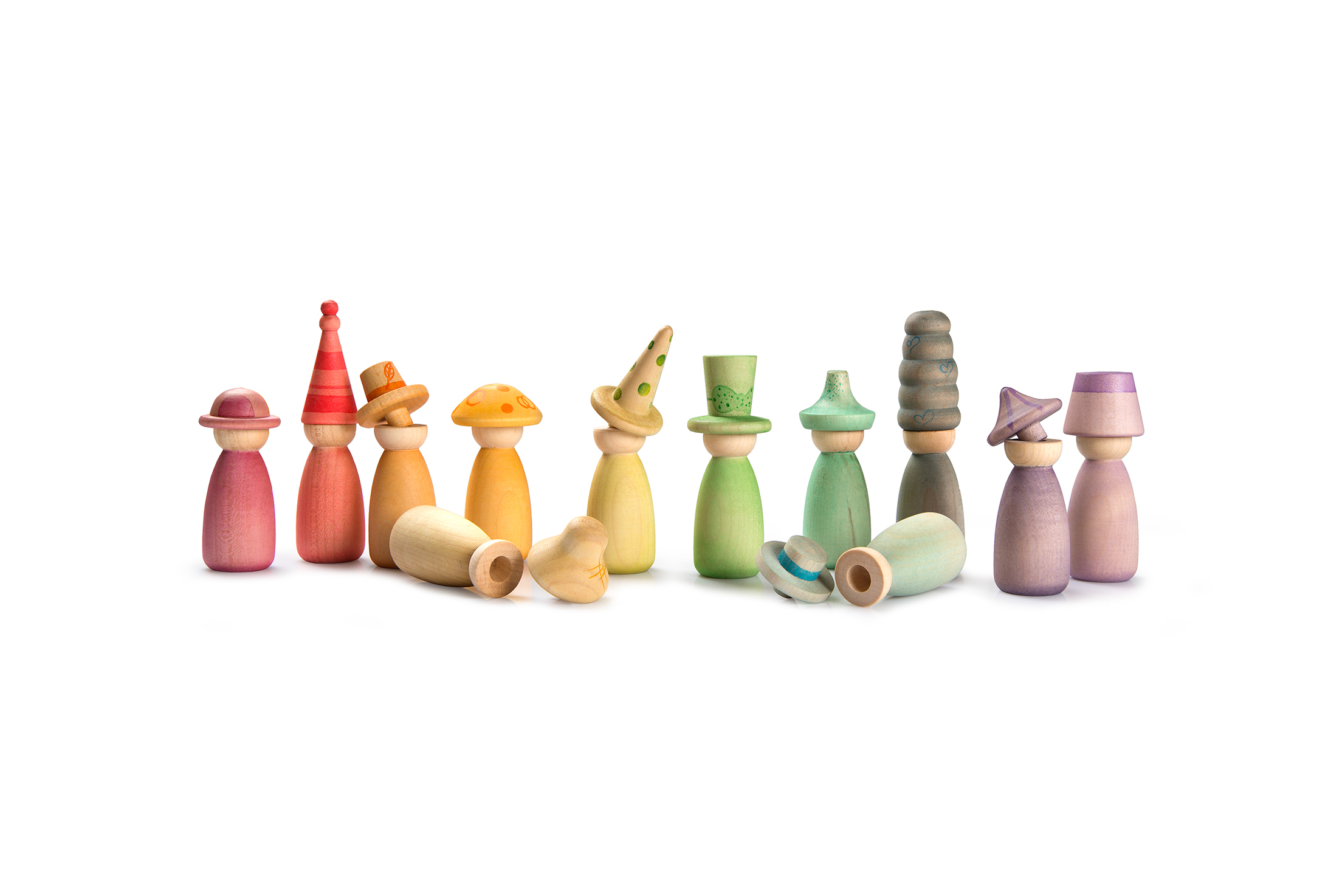 Grapat Fancy Nins Rainbow 2 https://nicetribe.com.au/shop/pretend-play/grapat-fancy-nins/ Art 23 245 Fancy Nins WEB 26 Joguines Grapat.jpg